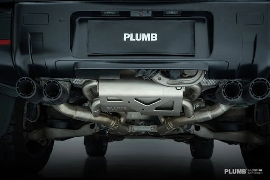 PLUMB "M-one" Series Electronically controlled mid- and rear-end exhaust system For Land Rover Defender 90/110