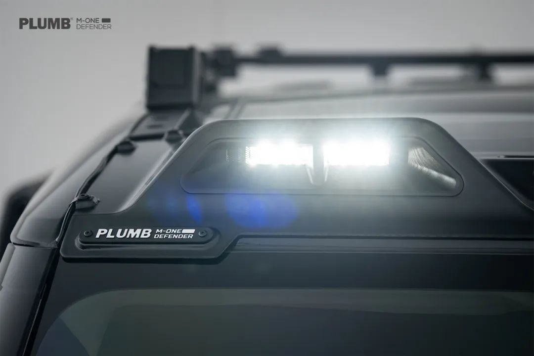 PLUMB "M-one" Series Roof light kit For Land Rover Defender 90/110/130/V8(Light not included)