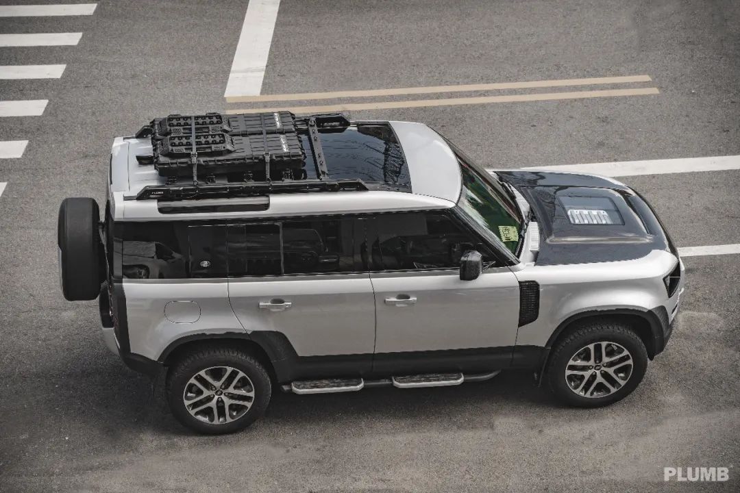 PLUMB "M-one" Series Removable Roof Rack For Land Rover Defender