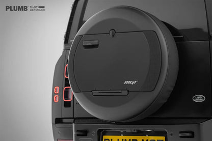 PLUMB "M-GT" Series Extended Spare Tire Cover For Land Rover Defender 90/110/130