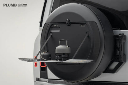 PLUMB "M-GT" Series Extended Spare Tire Cover For Land Rover Defender 90/110/130