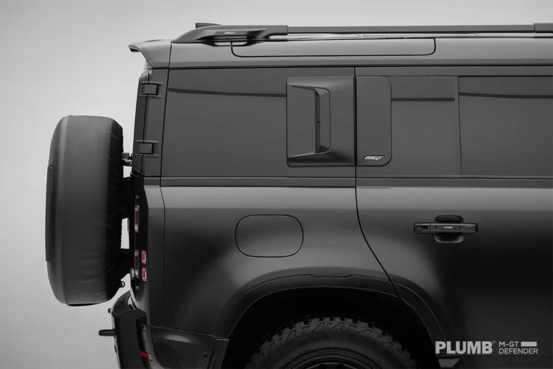 PLUMB "M-GT" Series Side Window Panel For Land Rover Defender 90/110/130