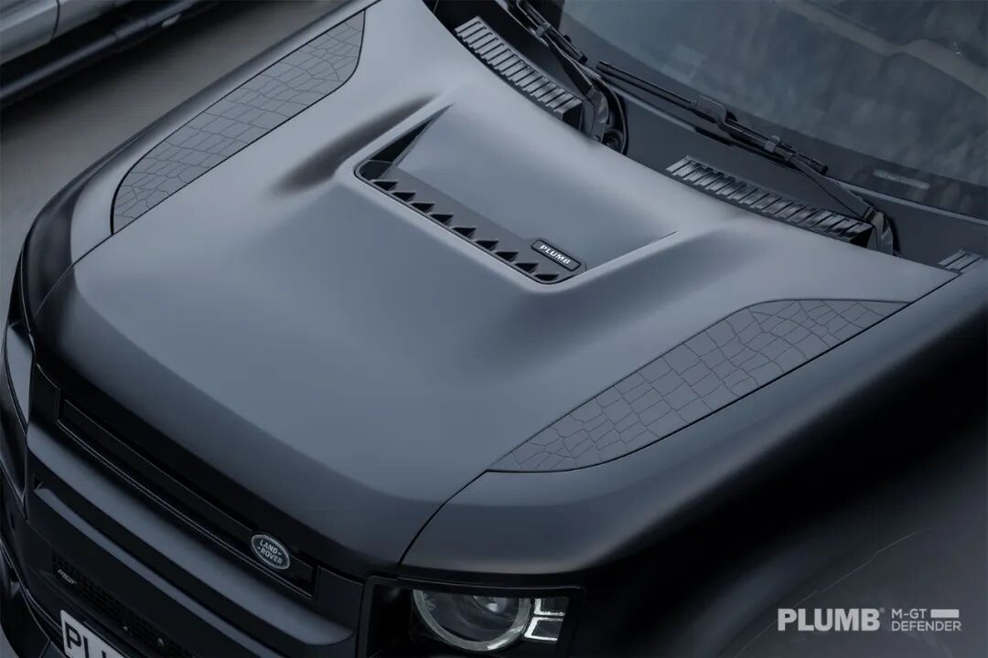 PLUMB "M-GT" Series Hood Cover For Land Rover Defender 90/110/130