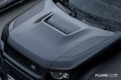 PLUMB "M-GT" Series Hood Cover For Land Rover Defender 90/110/130