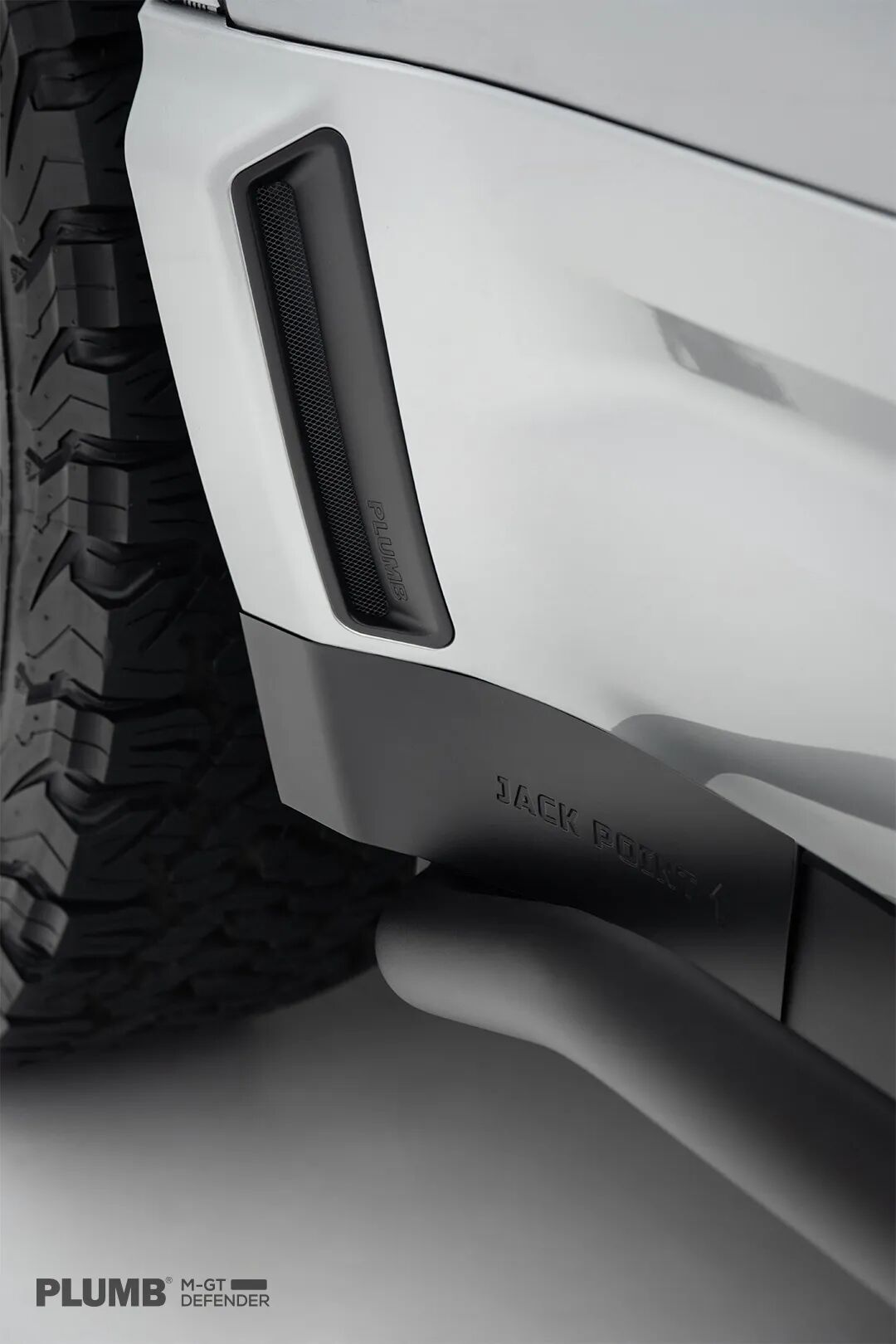 PLUMB "M-GT" Series Wide Body Kit Side Bar For Land Rover Defender 90/110
